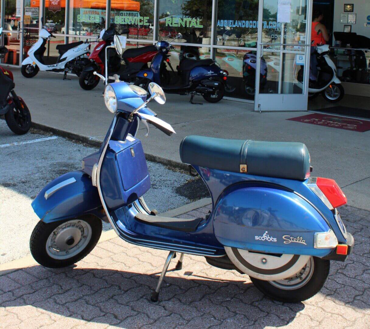 Used Blue 2005 Stella Scoots