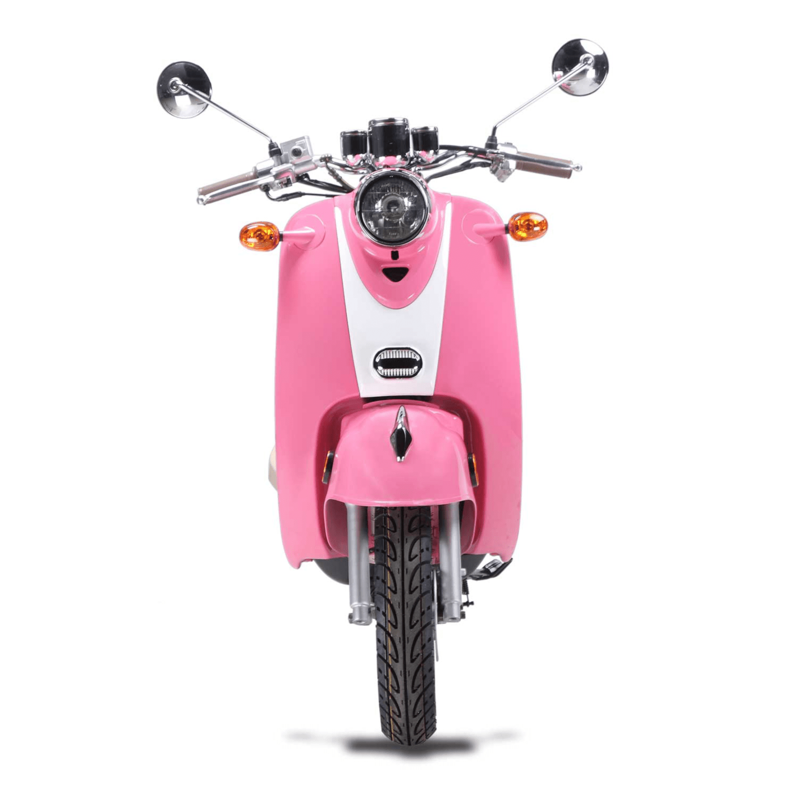 pink gas scooter