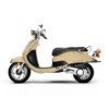 A scooter is shown in this picture.