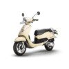 A scooter is shown in this picture.