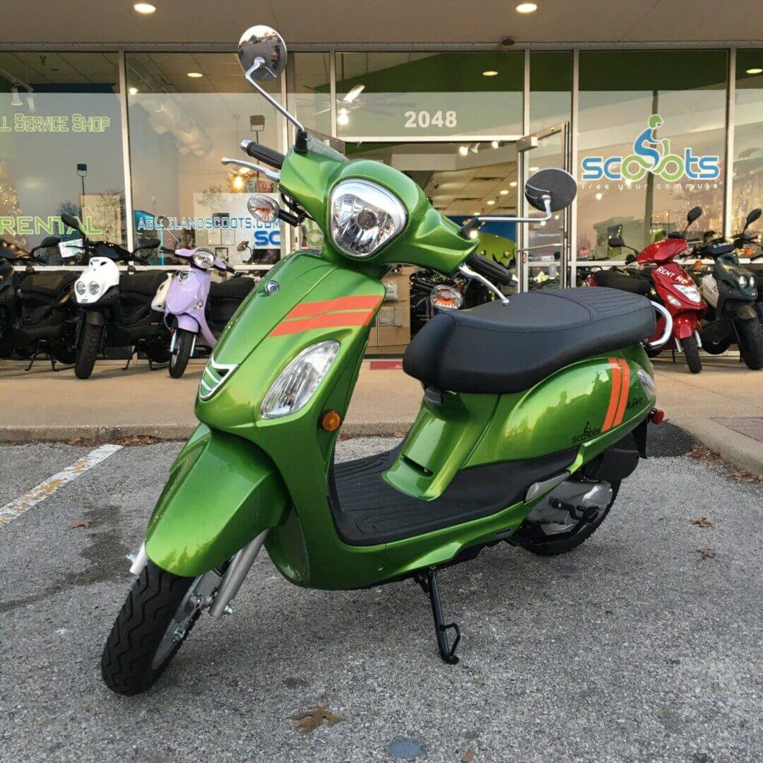 2020 Kymco Like M 50 Scooter Scoots Front Angle