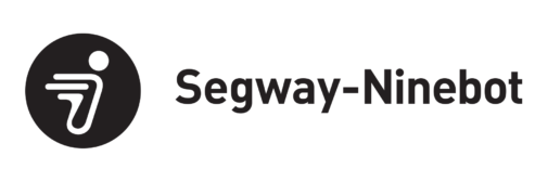 Segway-Ninebot logo with dynamic figure.